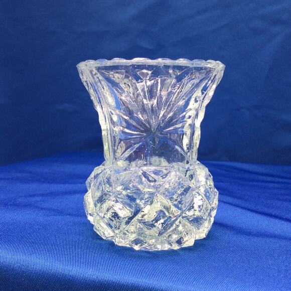 Vintage Crystal Toothpick Holder - Picture 3 of 8
